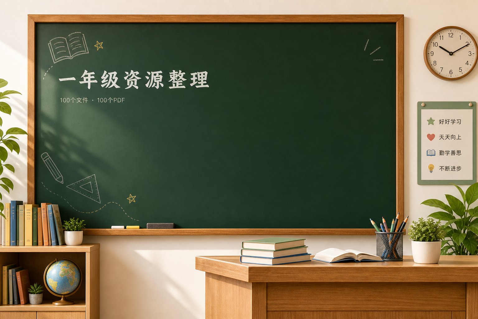 一年级一线老师整理版资源（全网独家）