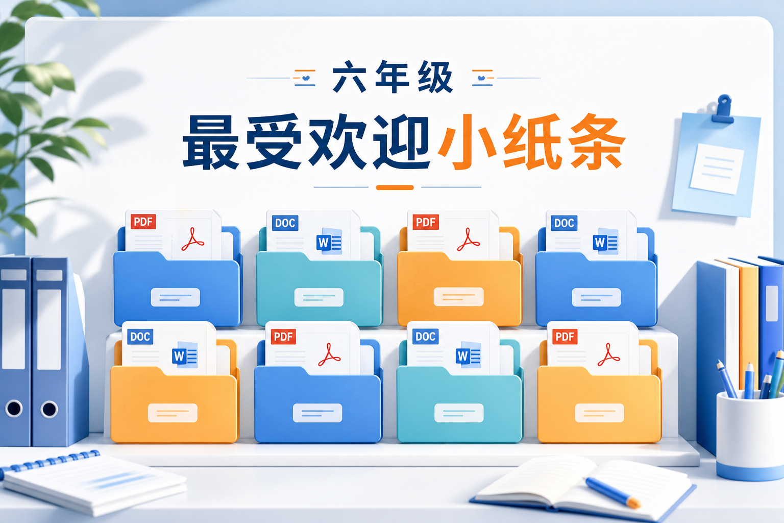 六年级【最受欢迎小纸条整理版】预览1