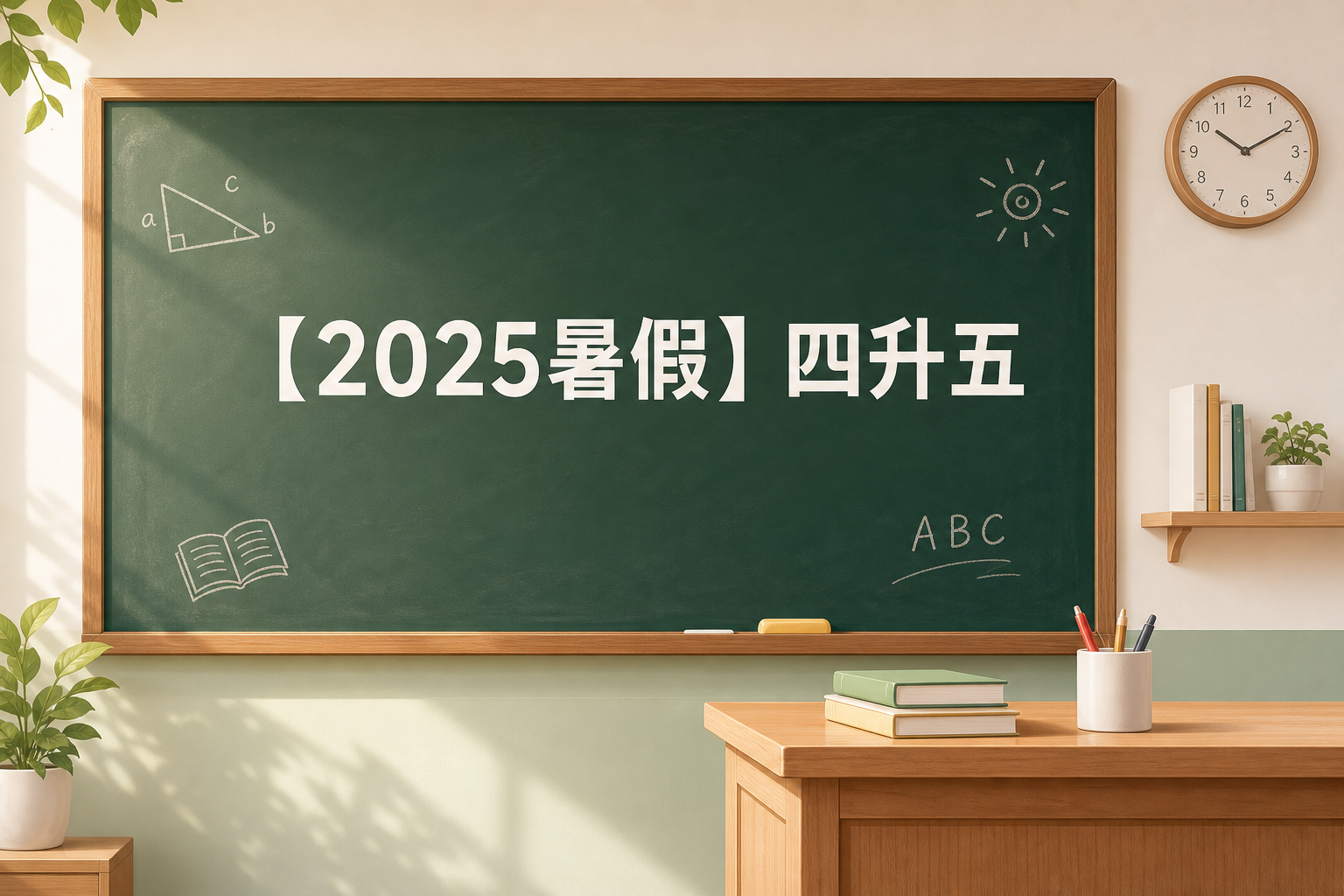 【2025暑假】四升五
